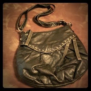 Marc Ecko soft black leather-like purse